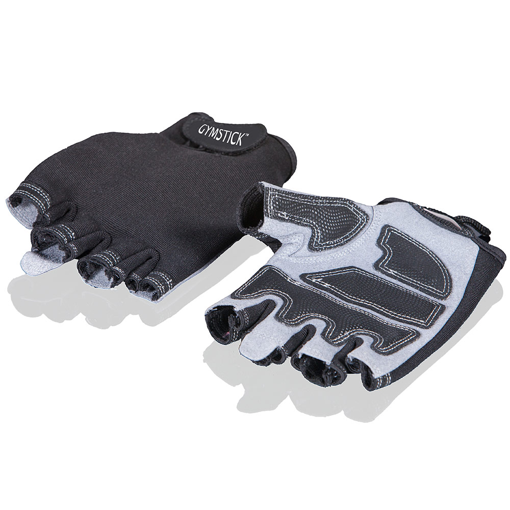 Träningshandske Gymstick Training Gloves Svart/Grå